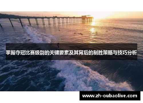 掌握夺冠比赛级别的关键要素及其背后的制胜策略与技巧分析
